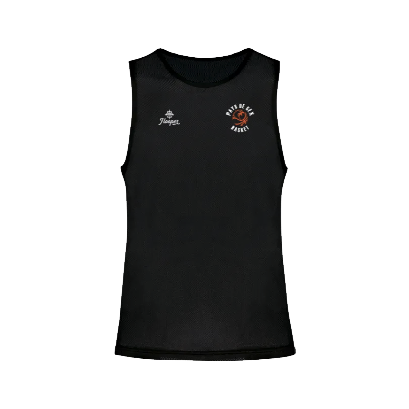 CHASUBLE HOOPER SIMPLE MAILLE NOIR LOGO PAYS DE GEX